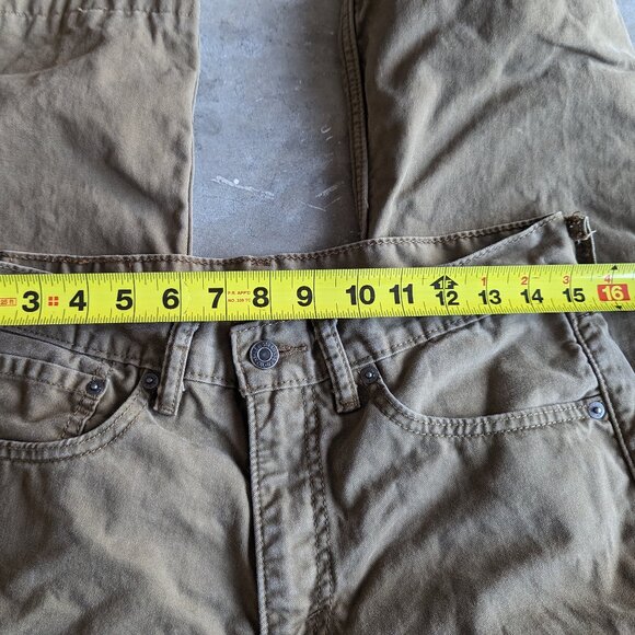 Levis Strauss 505 Straight Cut Trousers Pants Trouser lined Pants - Picture 12 of 12